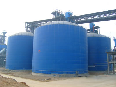 新州镇水泥钢板库改造