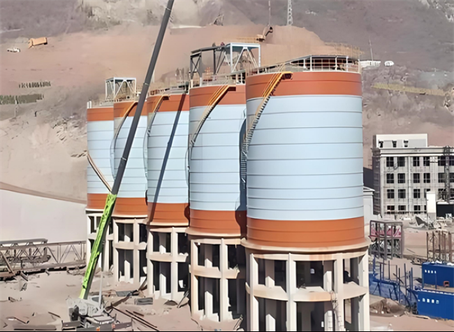 新州镇高架钢板仓